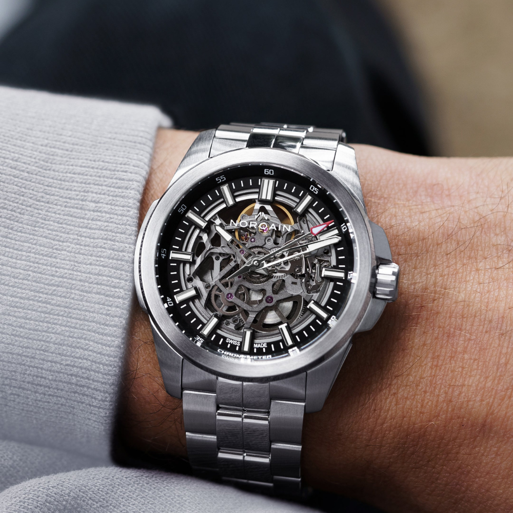 NORQAIN Independence Skeleton 42mm N3000.07S01.B01.S01