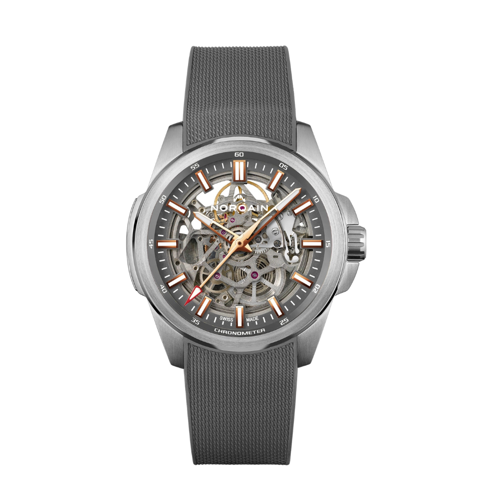 NORQAIN Independence Skeleton 42mm N3000.07S02.G01.R01