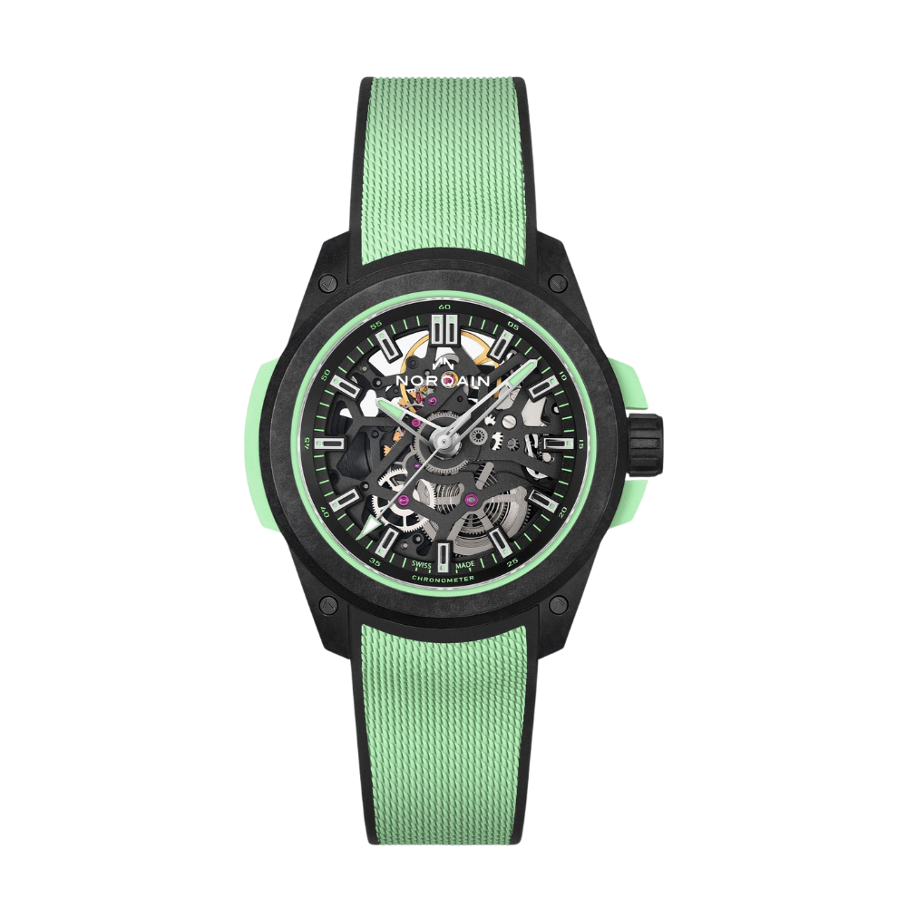 NORQAIN Wild ONE Skeleton 39mm Limited Edition N3001.07Q03.B01.R01