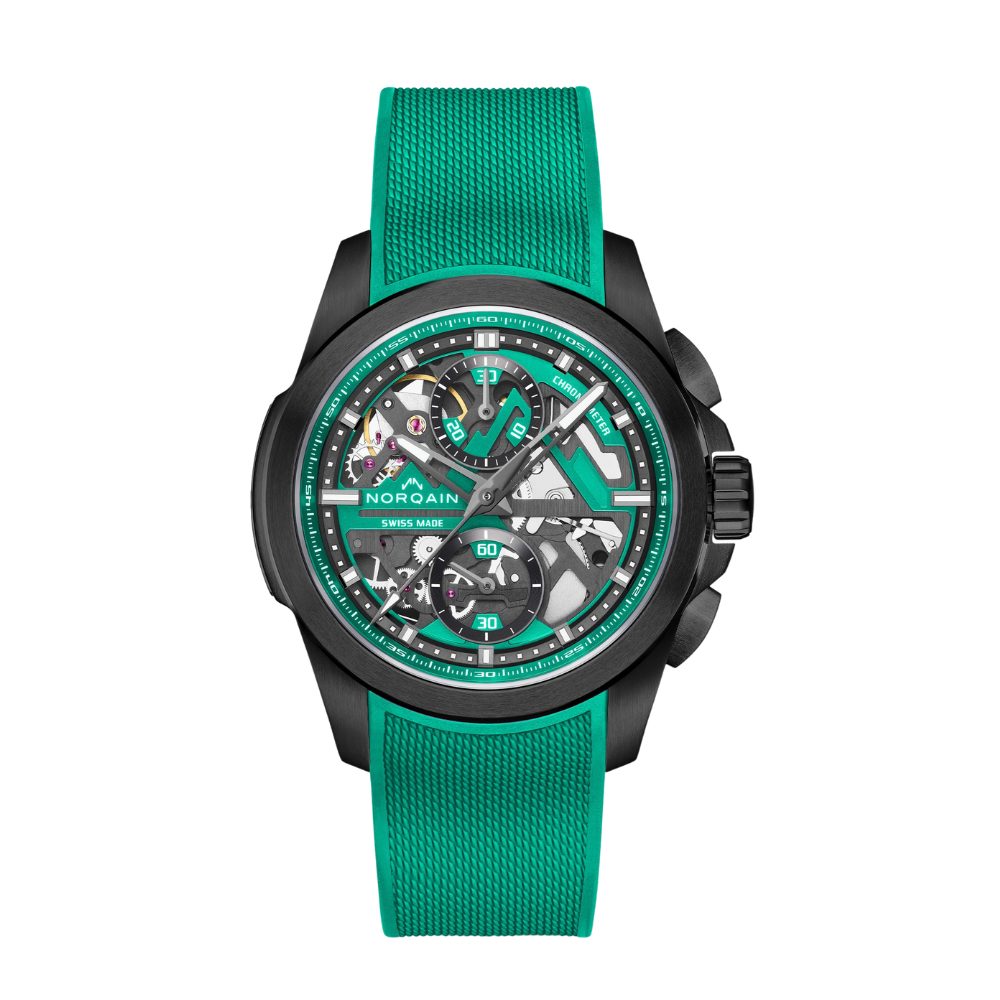 NORQAIN Independence Skeleton Chrono 42mm Limited Edition N3200.40T02.J01.R01
