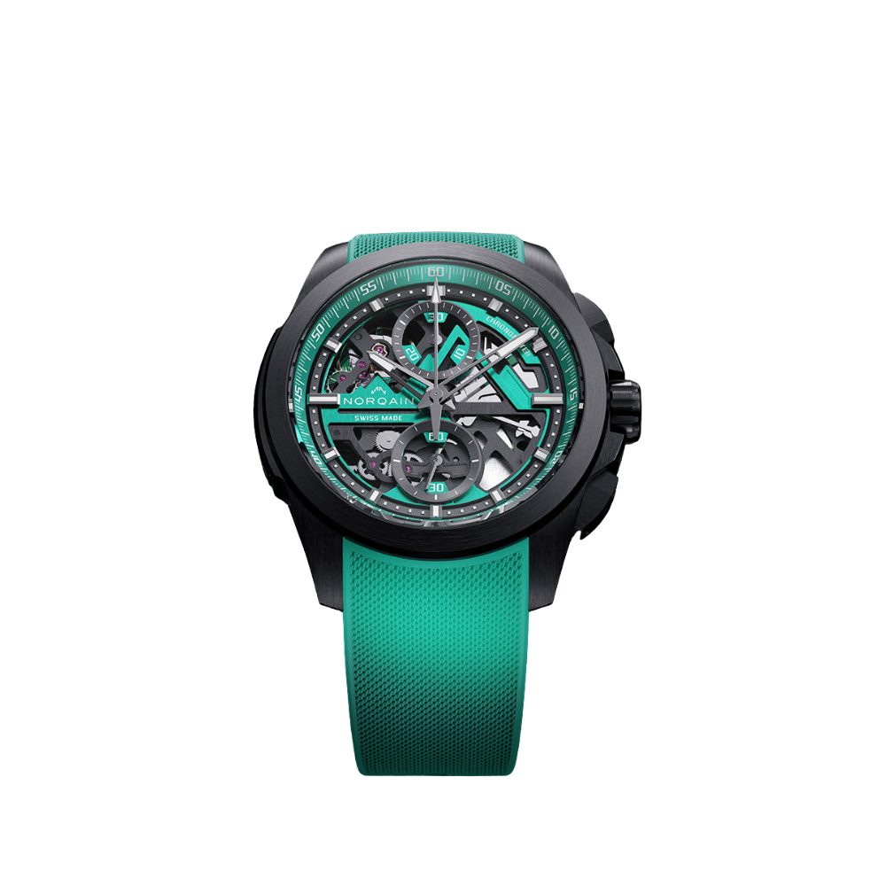 NORQAIN Independence Skeleton Chrono 42mm Limited Edition N3200.40T02.J01.R01