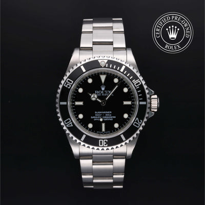 Rolex Certified Pre-Owned Oyster Perpetual Submariner Oystersteel with Black Dial