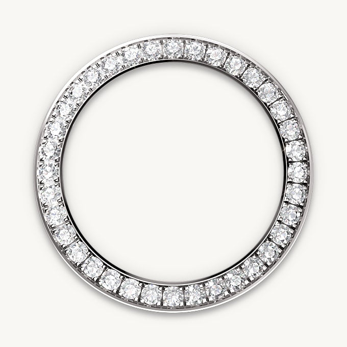 Diamond-set bezel