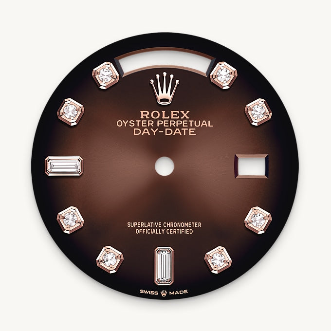 Brown ombré dial