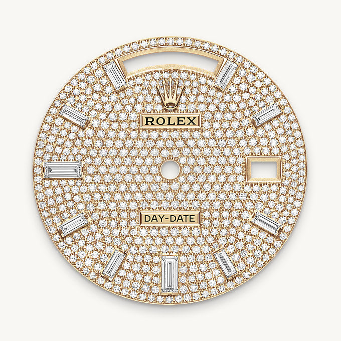 Diamond-Paved Dial