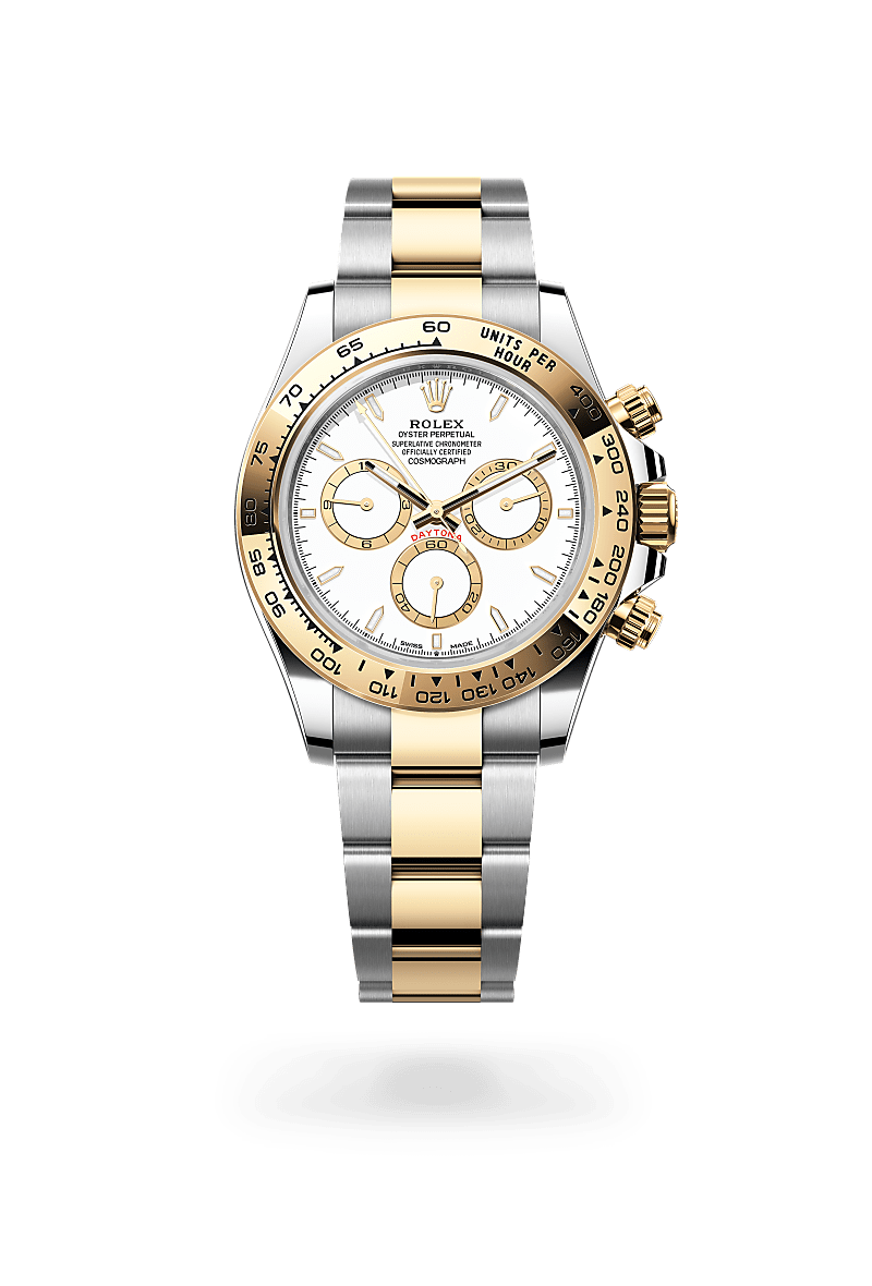 Rolex Oyster, 40 mm, Oystersteel and yellow gold in Yellow Rolesor - combination of Oystersteel and yellow gold, M126503-0001 at Lunn's Jewellers