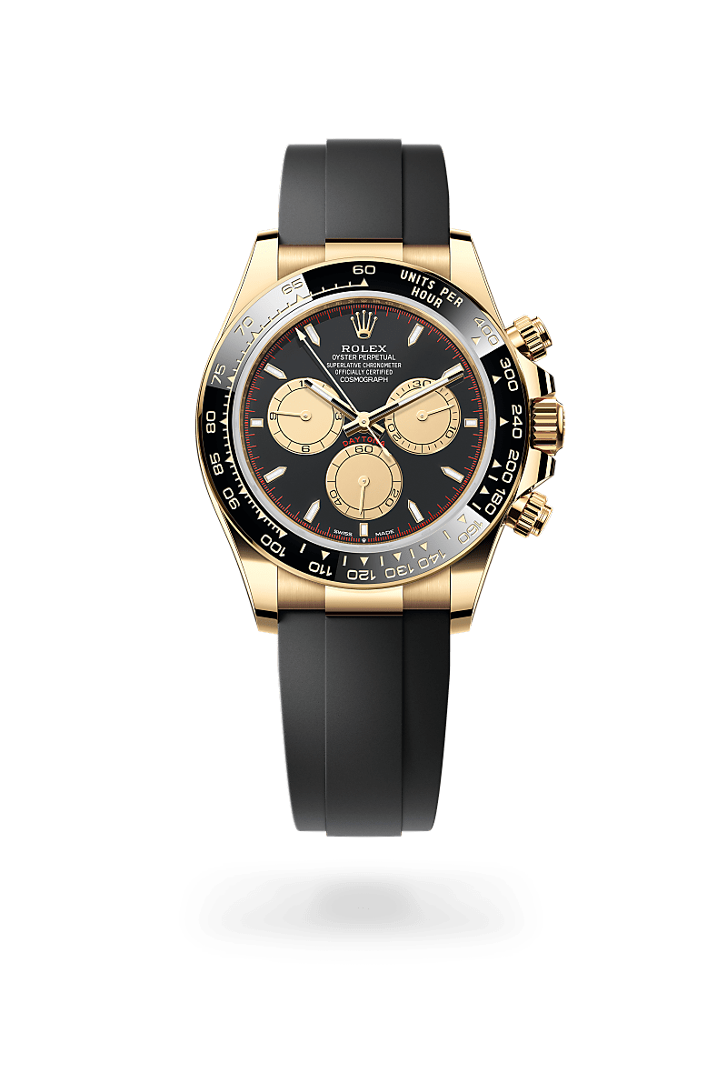 Rolex Oyster, 40 mm, yellow gold in 18 ct yellow gold, M126518LN-0004 at Lunn's Jewellers