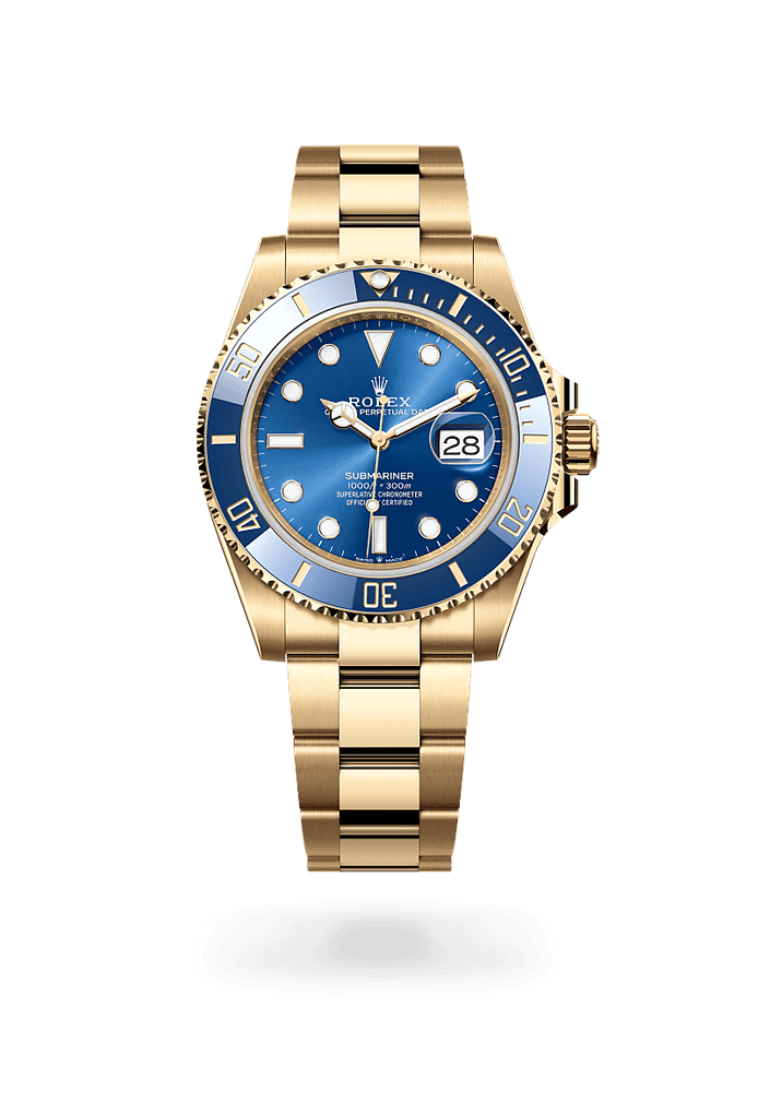 Rolex Submariner Date 18 ct yellow gold M126618LB 0002 Lunn s Jewellers
