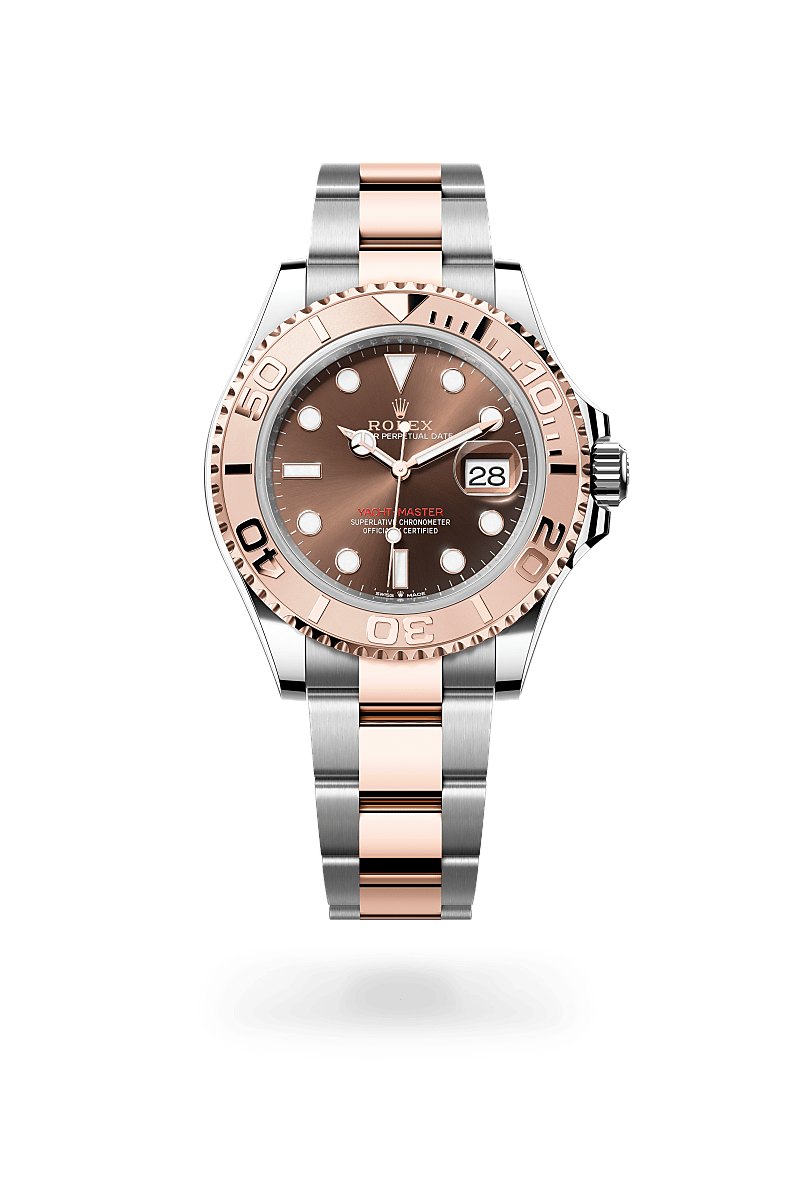 Rolex Oyster, 40 mm, Oystersteel and Everose gold in Everose Rolesor - combination of Oystersteel and Everose gold, M126621-0001 at Lunn's Jewellers