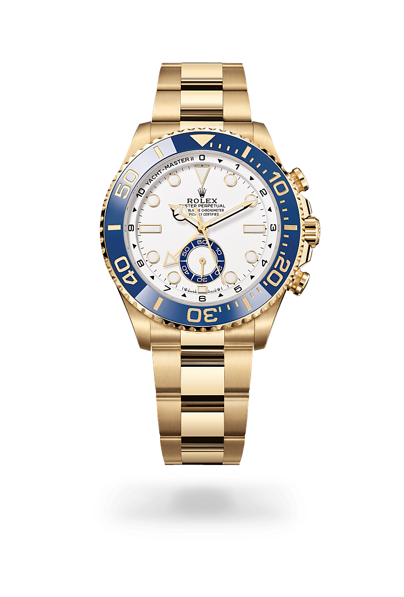 Rolex Oyster, 44 mm, yellow gold in 18 ct yellow gold, M126688-0001 at Lunn's Jewellers