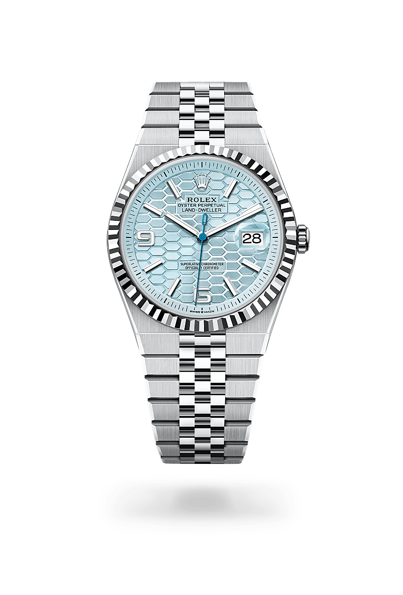Rolex Oyster, 40 mm, platinum in Platinum, M127336-0001 at Lunn's Jewellers
