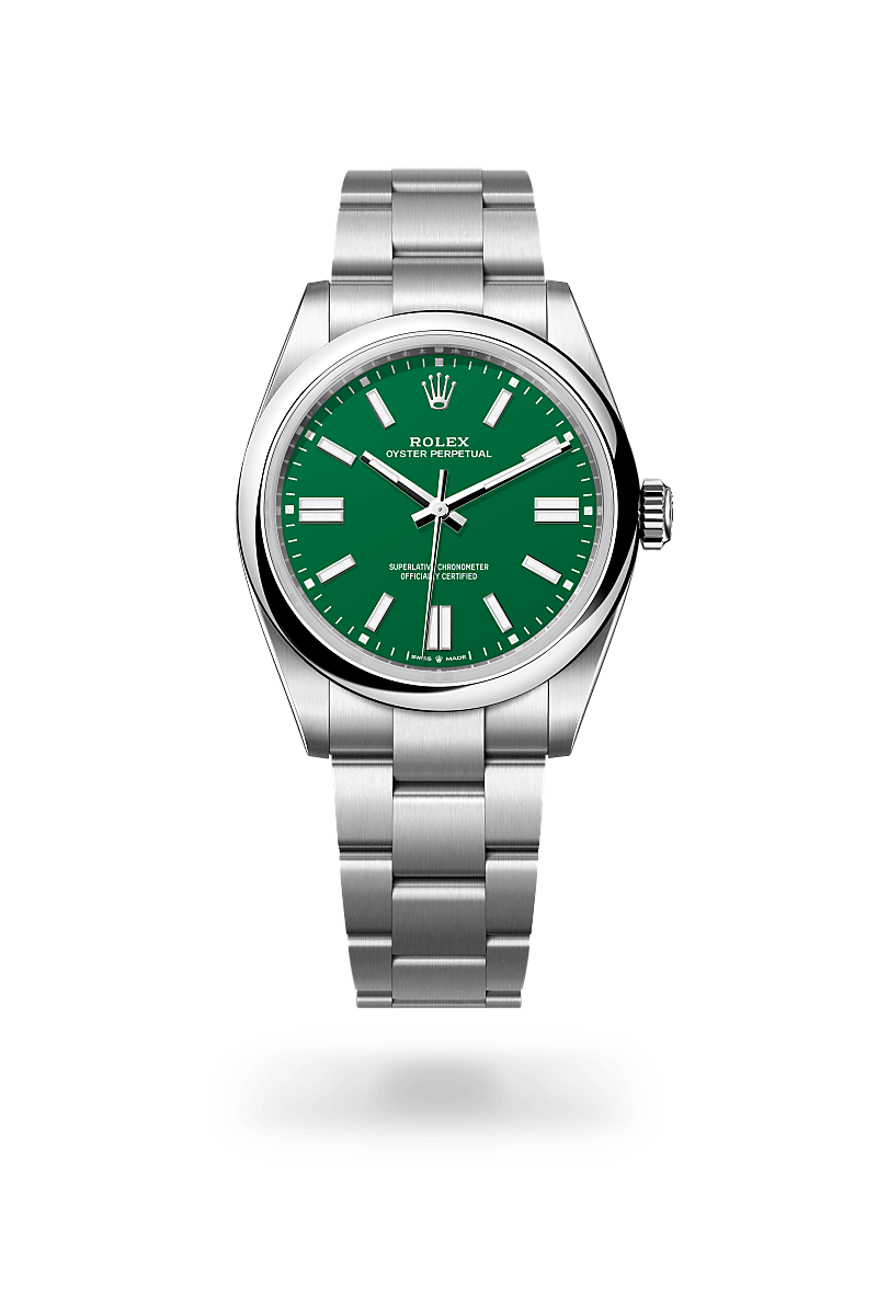Rolex Oyster, 41 mm, Oystersteel in Oystersteel, M134300-0004 at Lunn's Jewellers