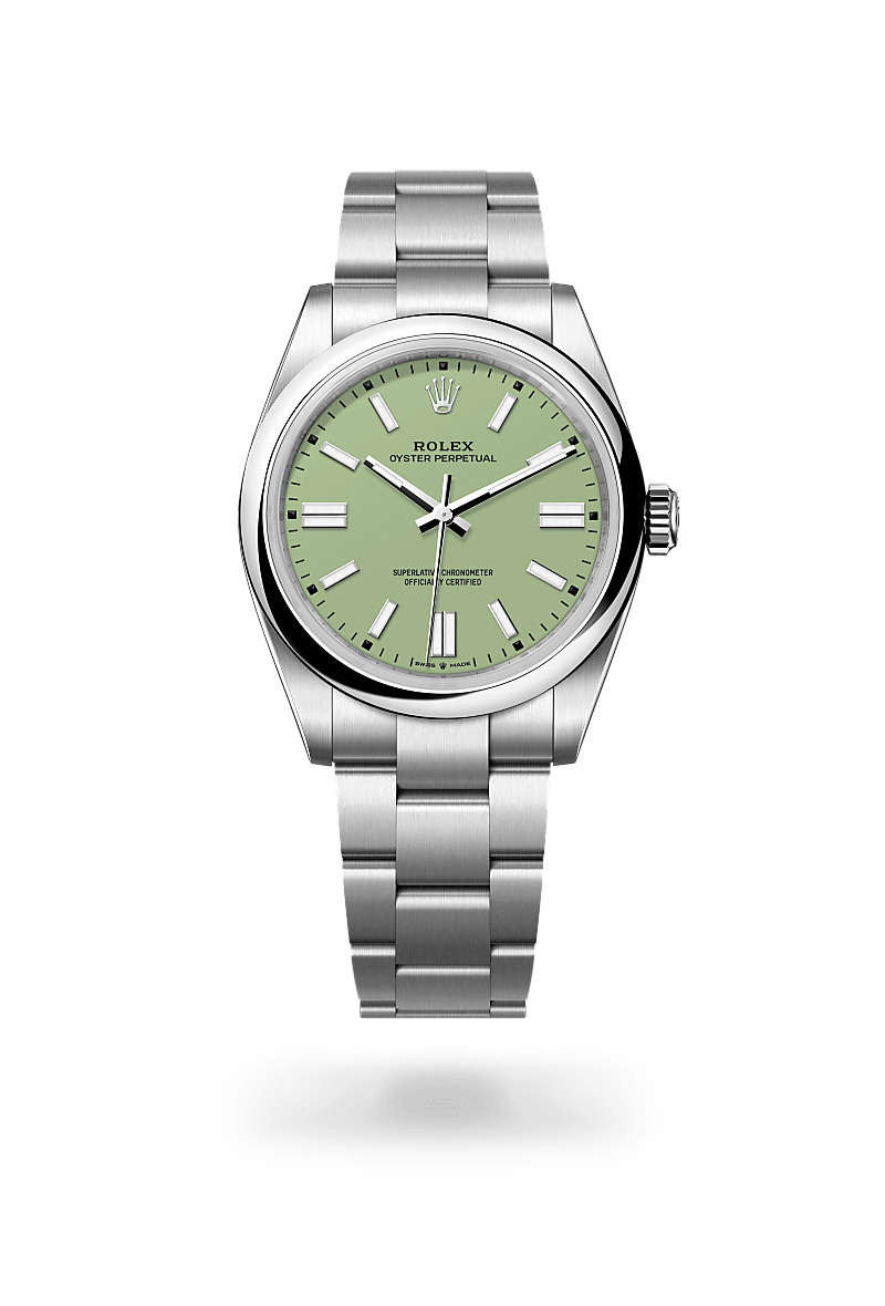 Rolex Oyster, 41 mm, Oystersteel in Oystersteel, M134300-0006 at Lunn's Jewellers