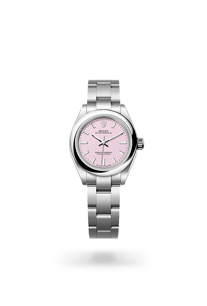 Rolex Oyster, 28 mm, Oystersteel in Oystersteel, M276200-0009 at Lunn's Jewellers