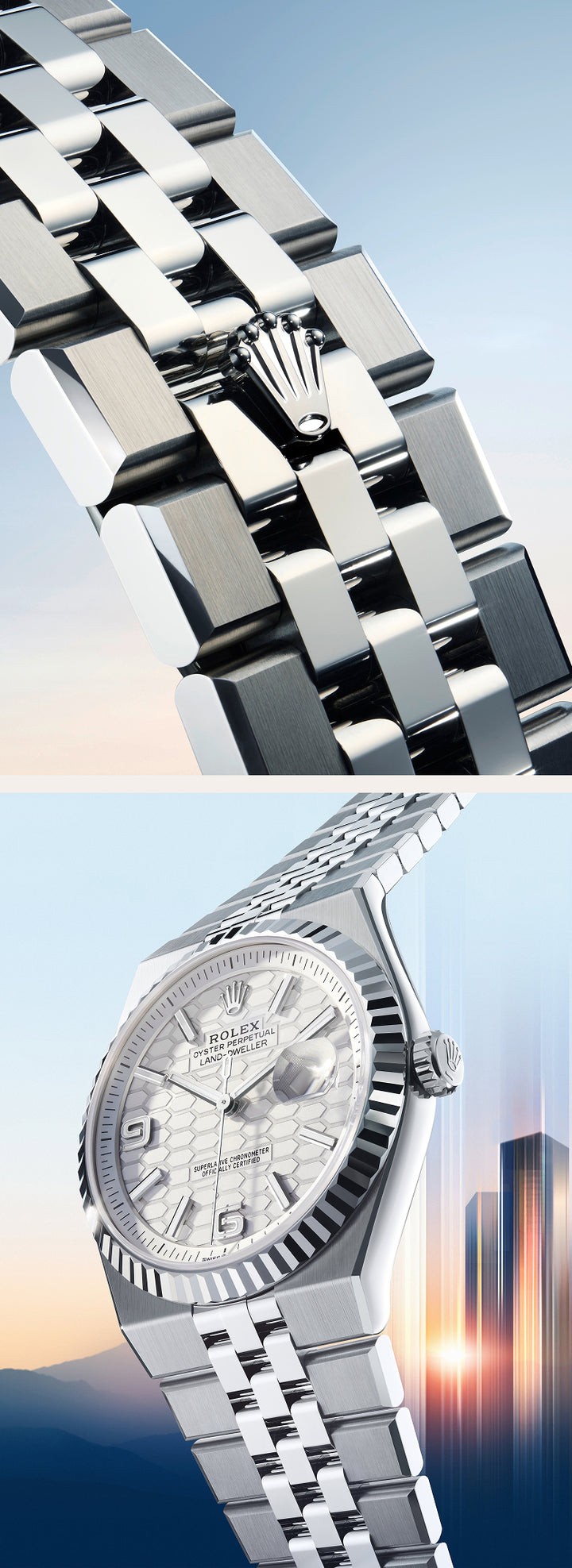 Flat Jubilee bracelet[linebreak]One with the case