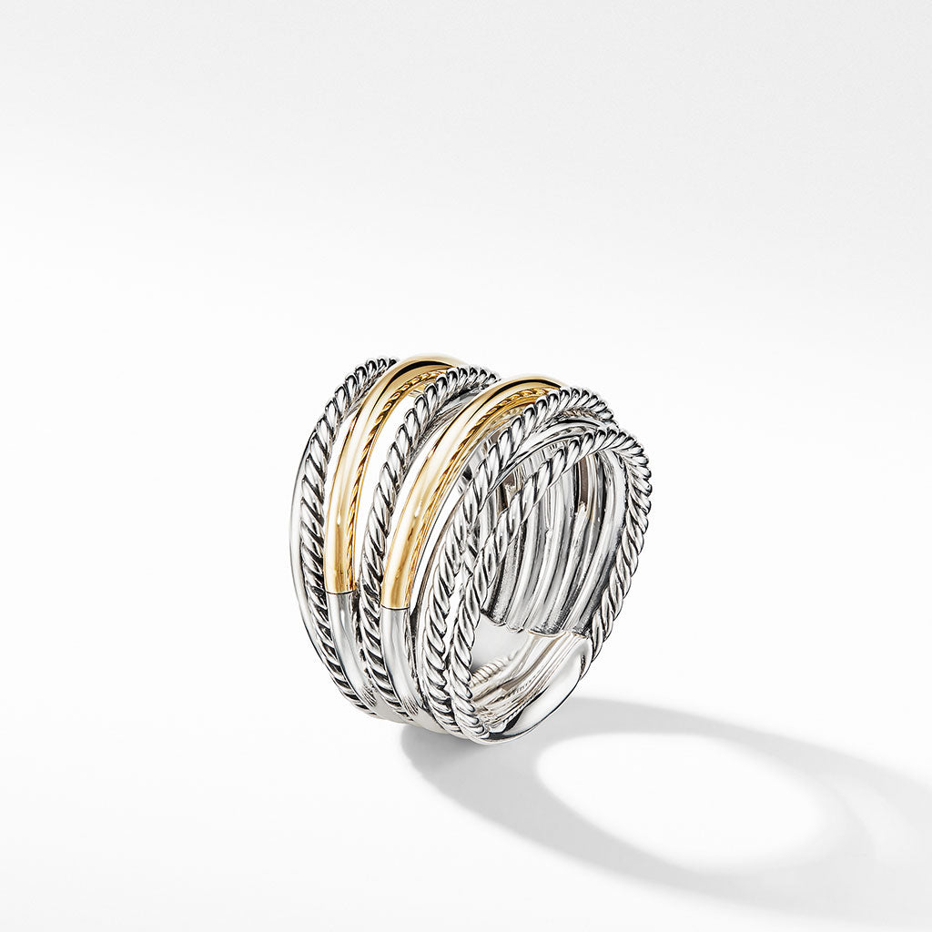David Yurman The Crossover Collection Wide Ring