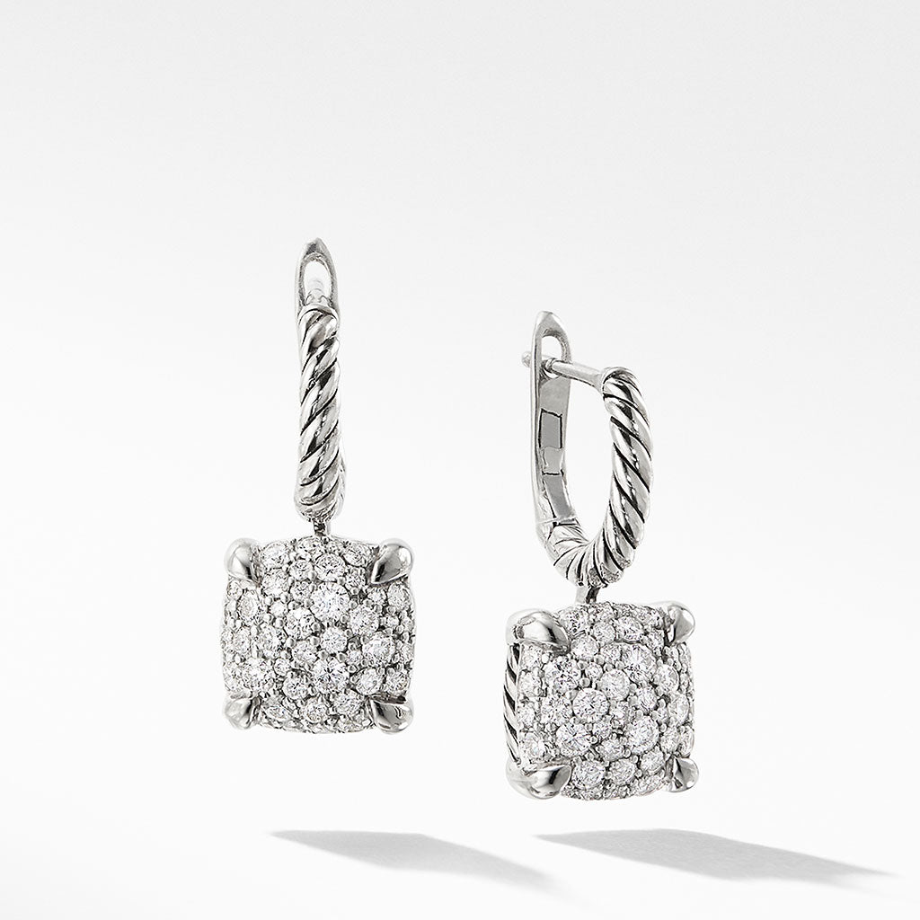 David Yurman Chatelaine Drop Earrings with Diamonds