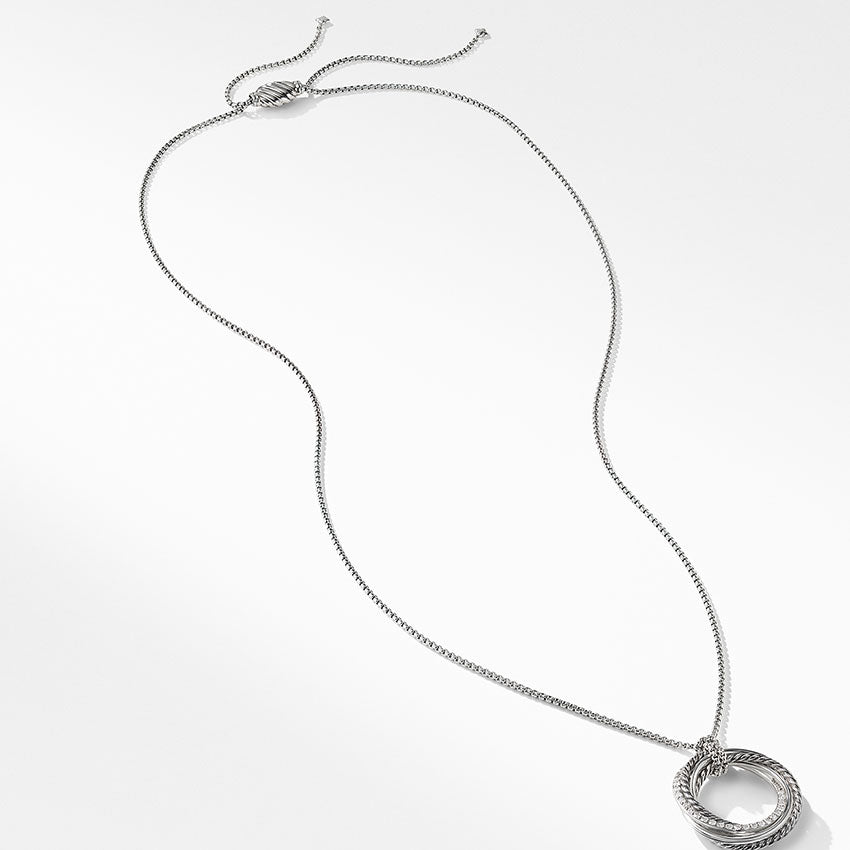 David Yurman The Crossover Collection® Pendant Necklace with Diamonds
