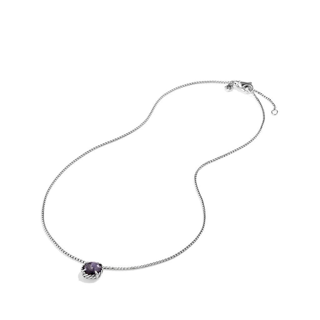 David Yurman Chatelaine Pendant with Black Orchid