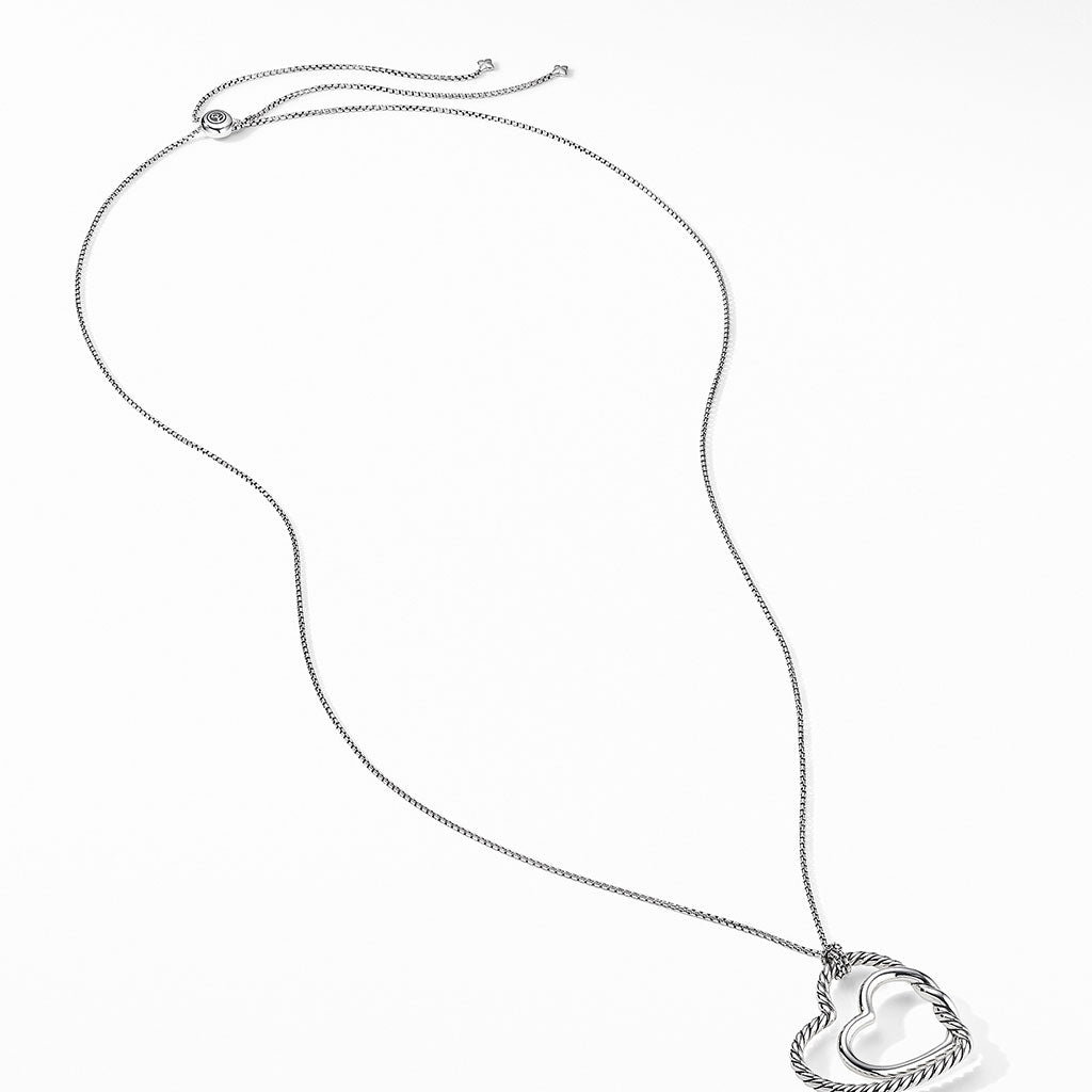 David Yurman Continuance Heart Necklace