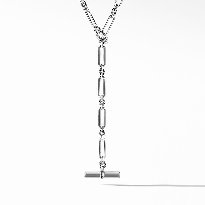 David Yurman Lexington Toggle Necklace with Diamonds