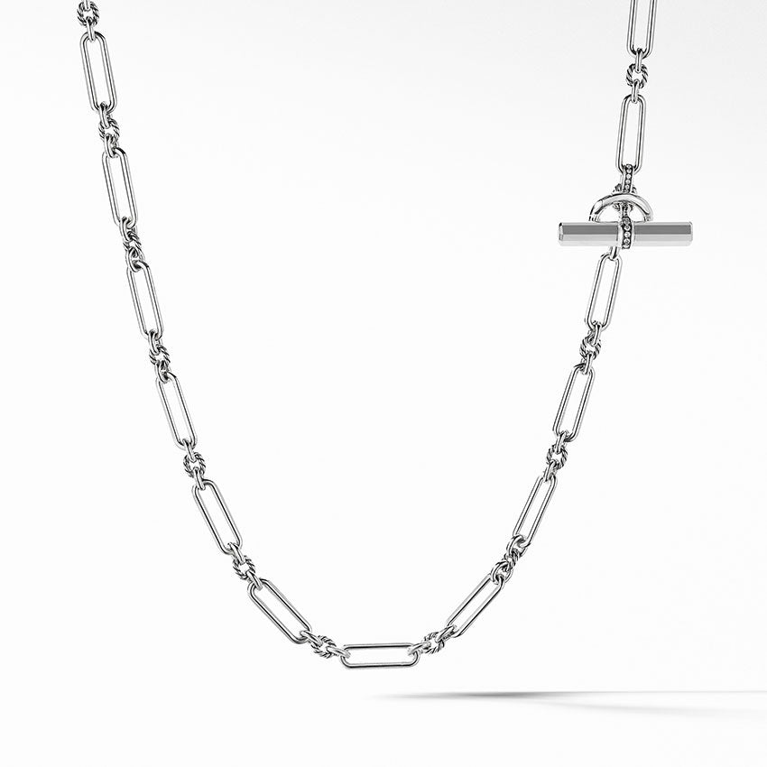 David Yurman Lexington Toggle Necklace with Diamonds