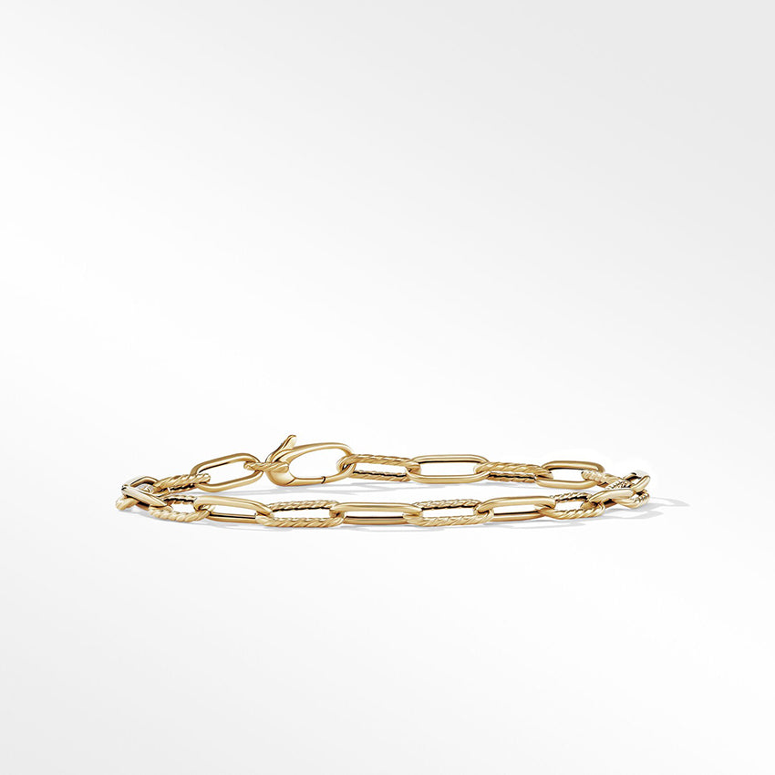 David Yurman DY Madison® Chain Bracelet in 18ct Yellow Gold