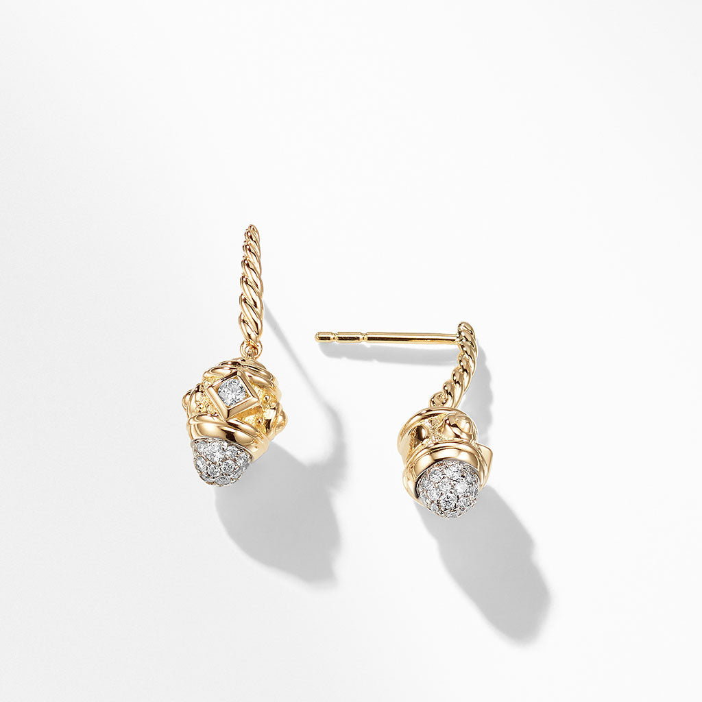 David Yurman Renaissance Drop Earrings with Diamonds